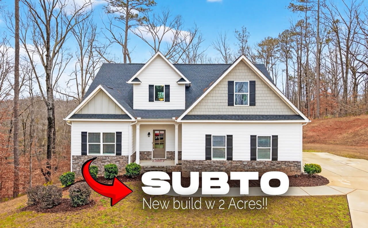 SUBTO in Covington GA 🔥🔥 5.75% Locked In Rate 📉 Master on Main + Basement 🏠 Bonus Room + Media Room + Fireplace 🎬 NO Pre-approval or Credit Check 🚫