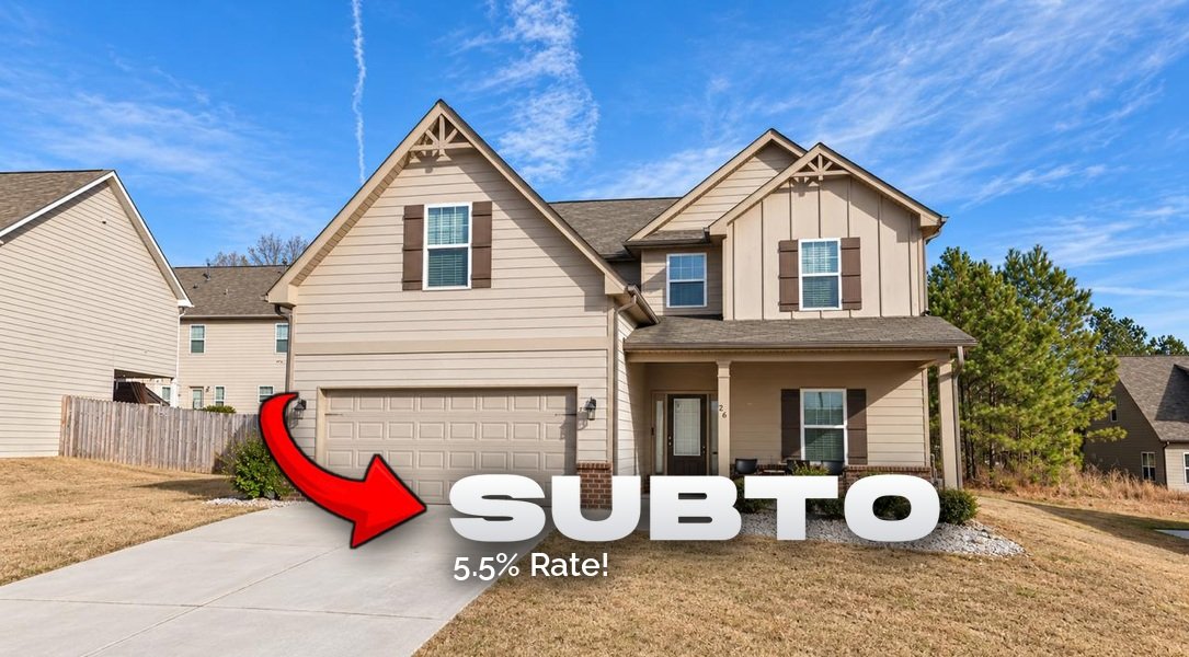 ๐ฌ 4 Bed + Media Room Subto in Villa Rica GA ๐ท๏ธ 5.5% Rate ๐งฎ Only 9% Down ๐ Airbnb Projects $5,750+/mo ๐ฒ NO Pre-approval or Credit Check
