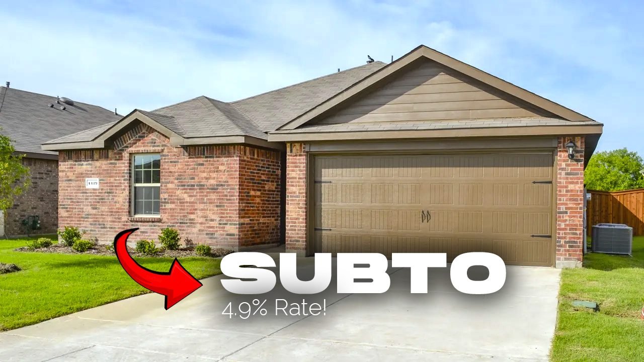 ๐ฅ๐ฅ SUBJECT-TO in Denton, TX ๐ฅ๐ฅ Brand New 3 Bed / 2 Bath ๐๏ธ Step Into CRAZY 4.9% Rate ๐ Just $15k Down ๐ธ NO Bank, NO Pre-Approval ๐
