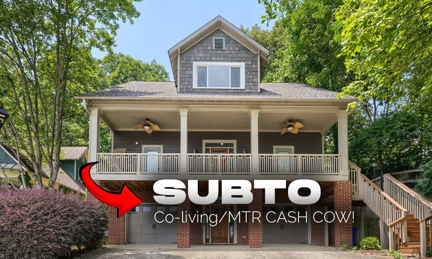 ๐ก SUBJECT-TO in Atlanta, GA ๐ฅ๐ฅ 4 Bed / 3.5 Bath, 4,234 Sqft ๐ฐ Co-Living / MTR Cash Cow, Up to $8,500/mo ๐ Take Over the Existing 5.25% Financing ๐ No Bank, No New Loan ๐ Intown East Atlanta ๐ต Only 5% Down