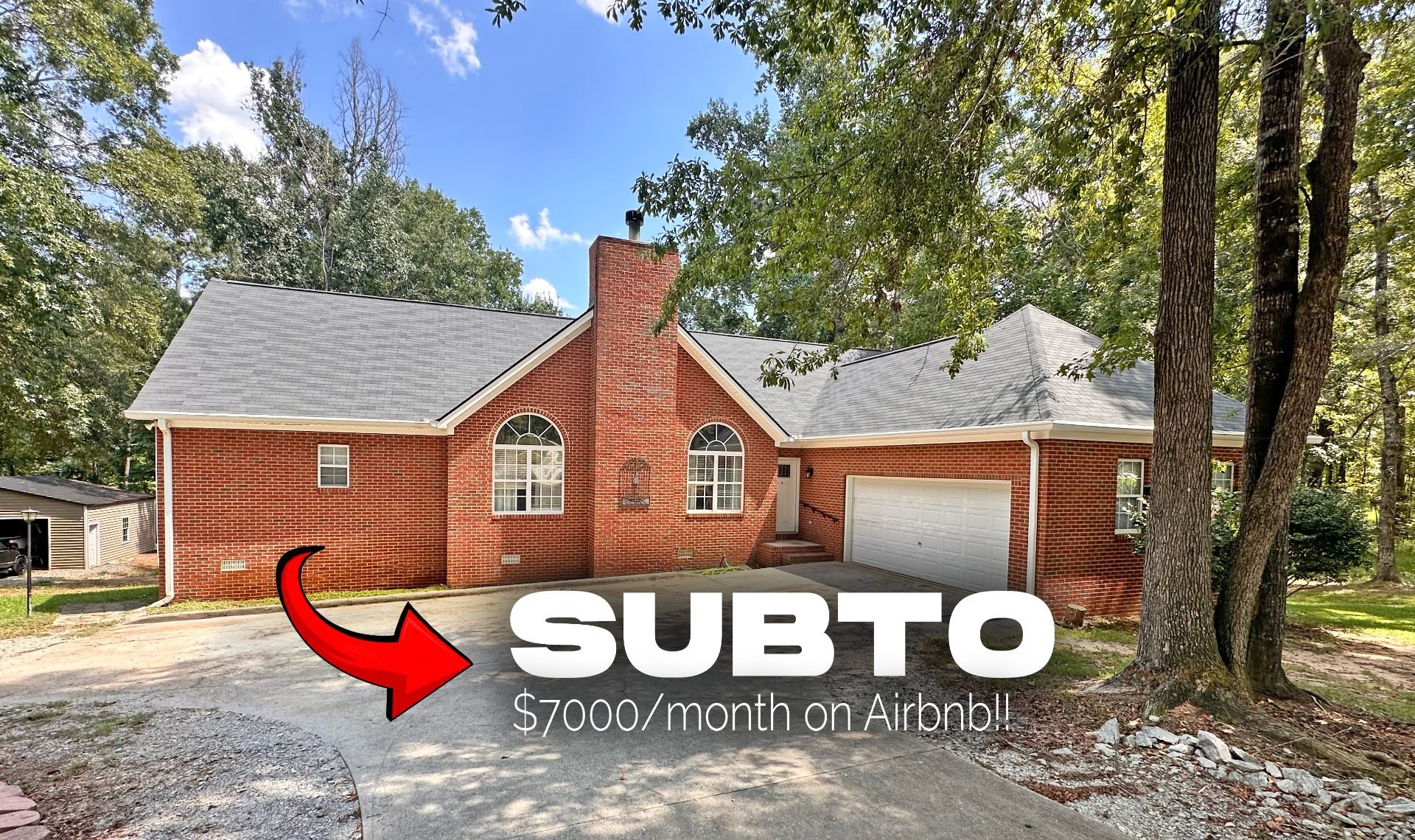 ๐ฅ Subject-To STR Money Maker in Eatonton GA ๐ฅ 4 Bed / 3 Bath, 2,560 sqft on Over an Acre ๐ก Up to $7,000/mo on Airbnb ๐ฐ Just $5k Down ๐ Private Lake Access Community ๐ค No Bank Qualifying ๐ซ