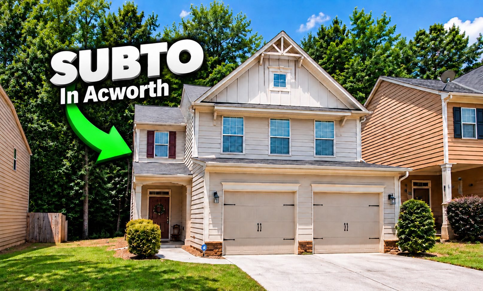 ๐ LOW ENTRY | ACWORTH, GA | SUBJECT-TO DEAL ONLY $12k + CC๐