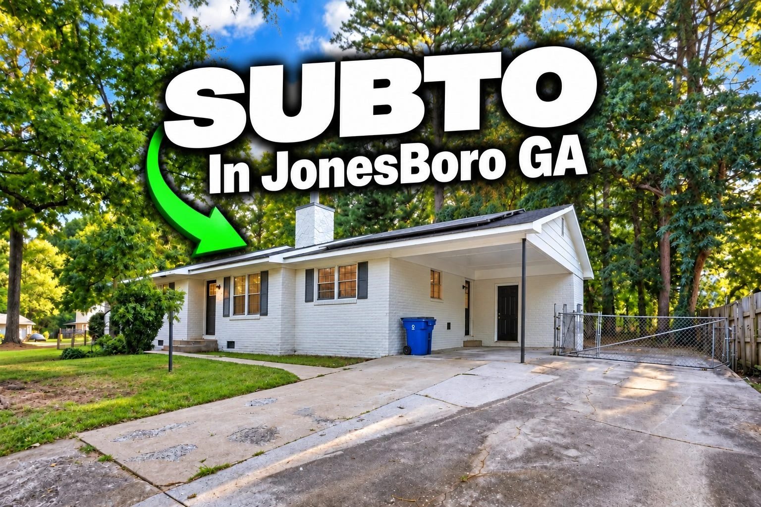 ๐CASH FLOWING ๐ SUBJECT-TO IN JONESBORO ONLY $10k ENTRY + 4.5% RATE! ๐ก