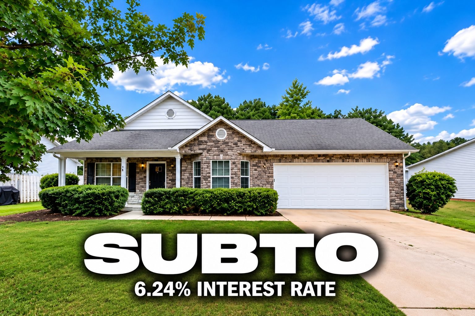 ๐ฅ LOCUST GROVE, GA SUBJECT-TO | 6.24% RATE | $15K ENTRY ๐ก